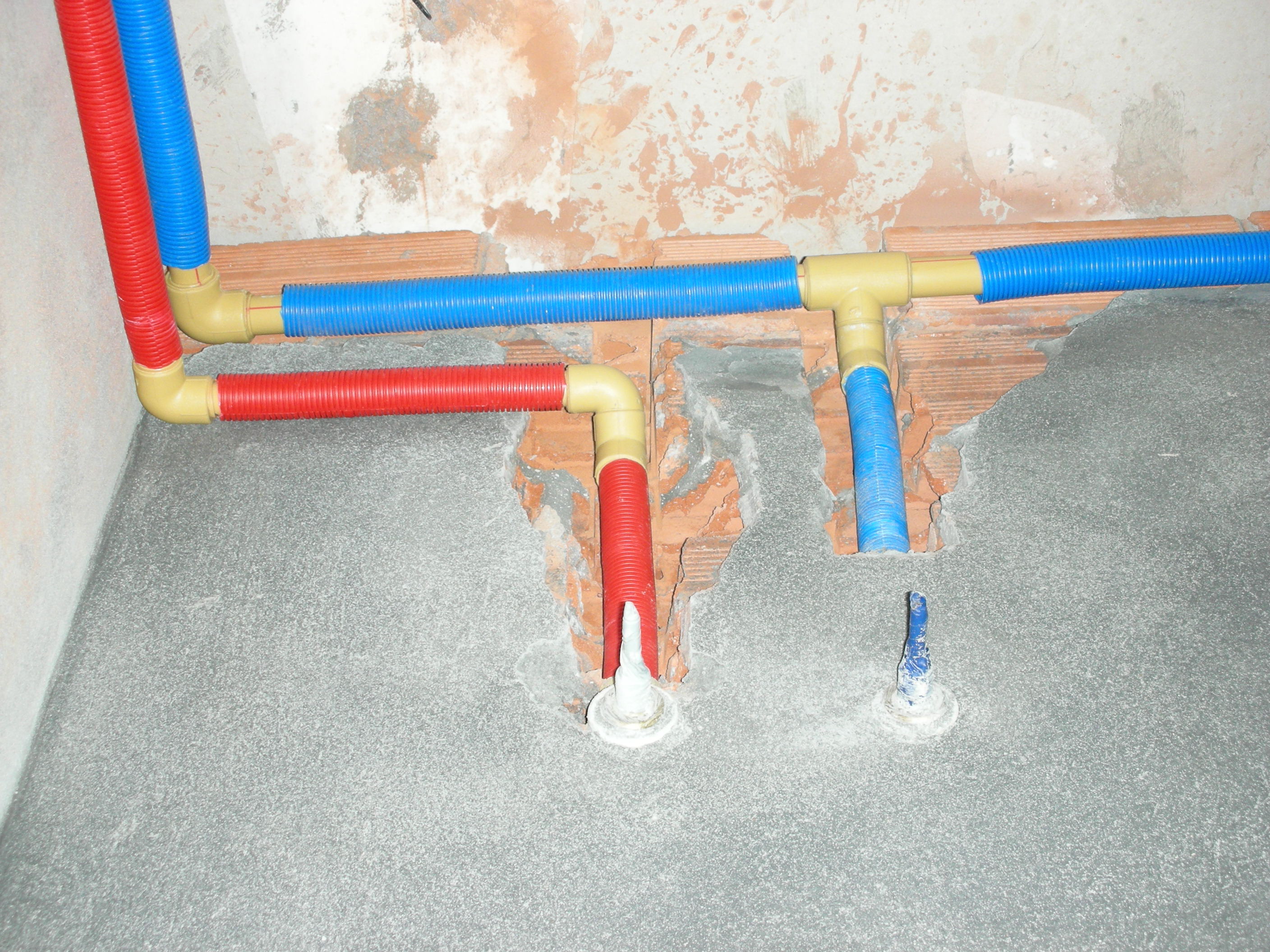 Tuberías de agua