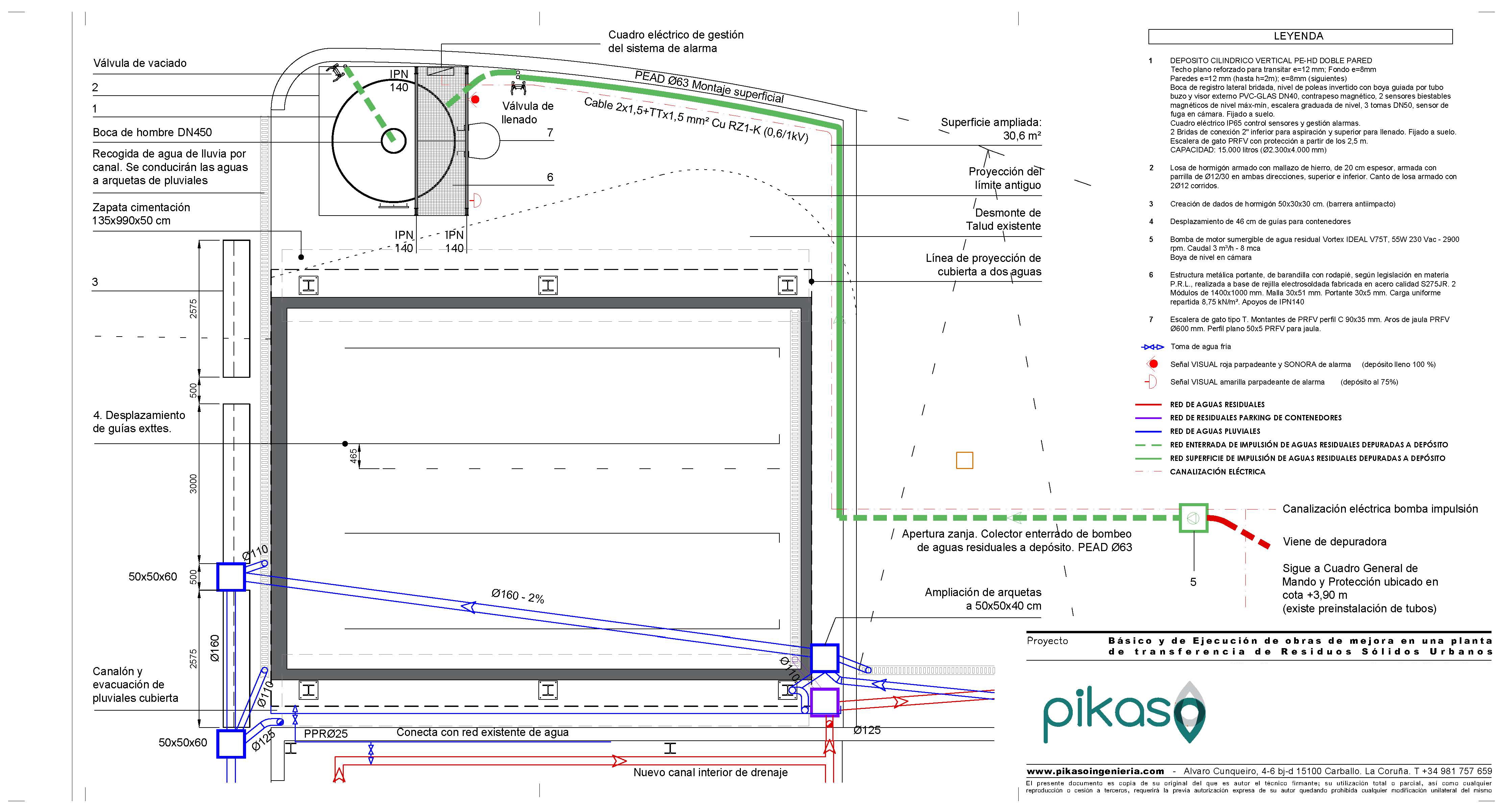 PLANTA DE TRANSFERENCIA DE RESIDUOS VIVEIRO